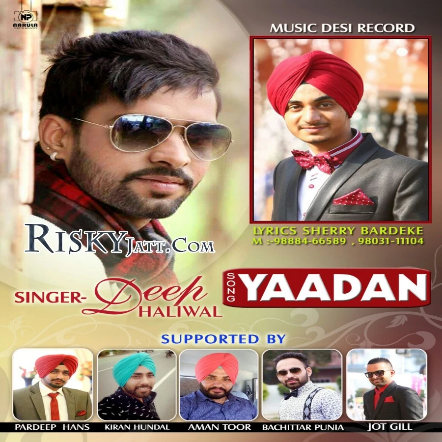 Yaadaan Deep Dhaliwal mp3 song download, Yaadaan Deep Dhaliwal full album mp3 song