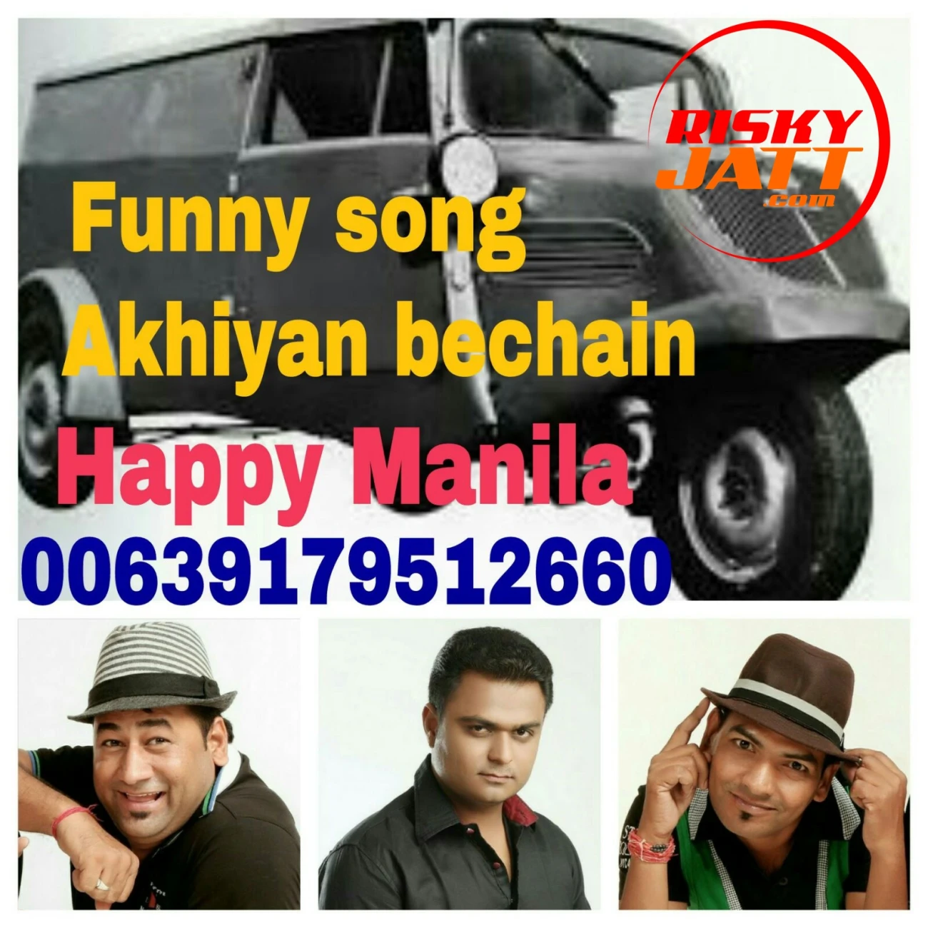 Akhiyan Bechain Funny Song Happy Manila mp3 song download, Akhiyan Bechain Funny Song Happy Manila full album mp3 song
