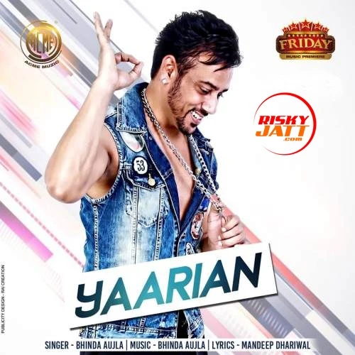 Yaarian Bhinda Aujla mp3 song download, Yaarian Bhinda Aujla full album mp3 song