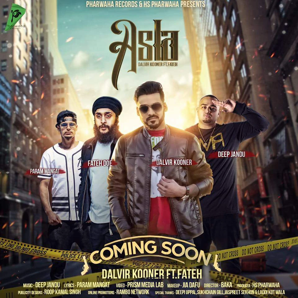 Asla Dalvir Kooner, Fateh Doe mp3 song download, Asla Dalvir Kooner, Fateh Doe full album mp3 song