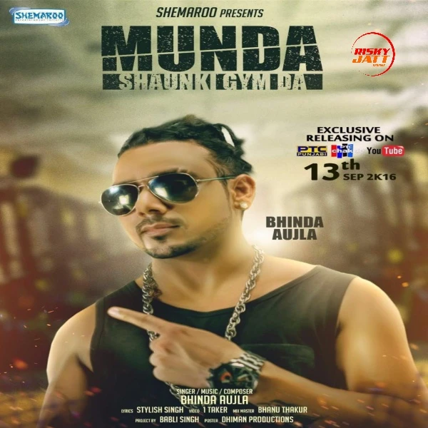 Munda Shaunki Gym Da Bhinda Aujla mp3 song download, Munda Shaunki Gym Da Bhinda Aujla full album mp3 song