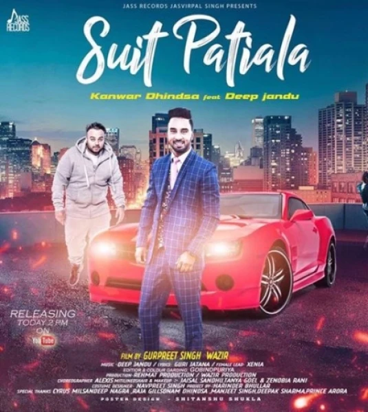 Suit Patiala Kanwar Dhindsa mp3 song download, Suit Patiala Kanwar Dhindsa full album mp3 song