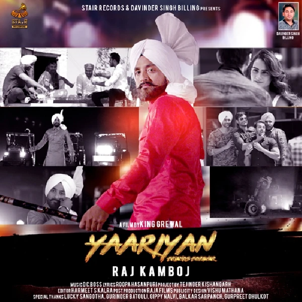 Yaariyan Raj  Kamboj mp3 song download, Yaariyan Raj  Kamboj full album mp3 song