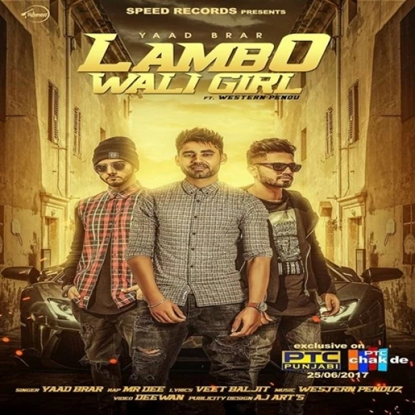 Lambo Wali Girl Yaad Brar, Mr Dee mp3 song download, Lambo Wali Girl Yaad Brar, Mr Dee full album mp3 song