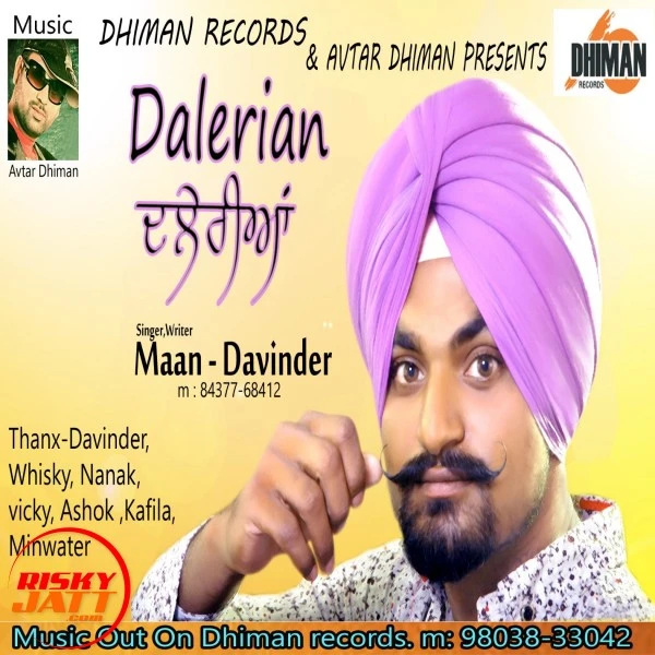 Dalerian Maan Davinder mp3 song download, Dalerian Maan Davinder full album mp3 song