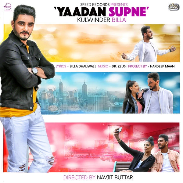Yaadan Supne Kulwinder Billa mp3 song download, Yaadan Supne Kulwinder Billa full album mp3 song