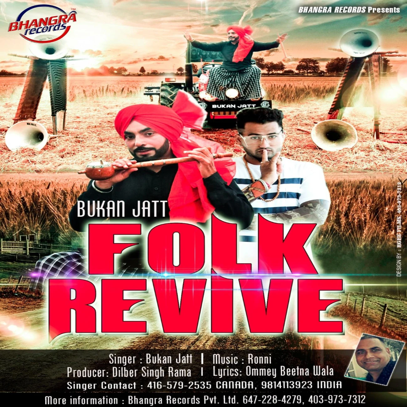 Folk Revive Bukan Jatt mp3 song download, Folk Revive Bukan Jatt full album mp3 song