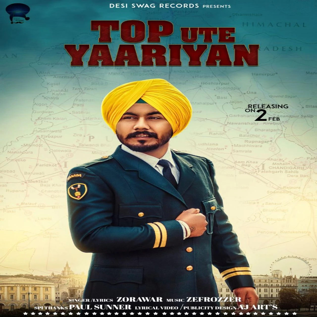 Top Ute Yaariyan Zorawar mp3 song download, Top Ute Yaariyan Zorawar full album mp3 song