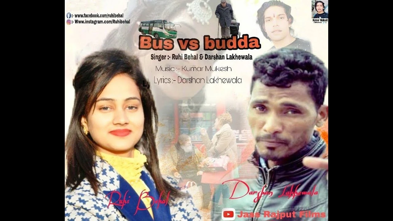 Bus VS Budda Darshan Lakhewala, Ruhi Behal mp3 song download, Bus VS Budda Darshan Lakhewala, Ruhi Behal full album mp3 song