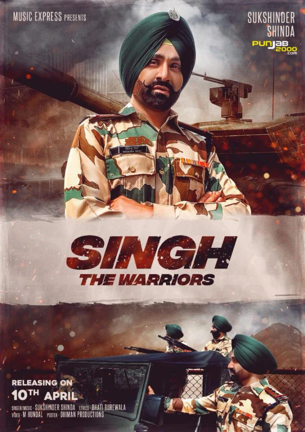 Singh The Warriors Sukshinder Shinda mp3 song download, Singh The Warriors Sukshinder Shinda full album mp3 song
