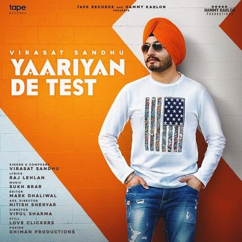 Yaariyan De Test Virasat Sandhu mp3 song download, Yaariyan De Test Virasat Sandhu full album mp3 song