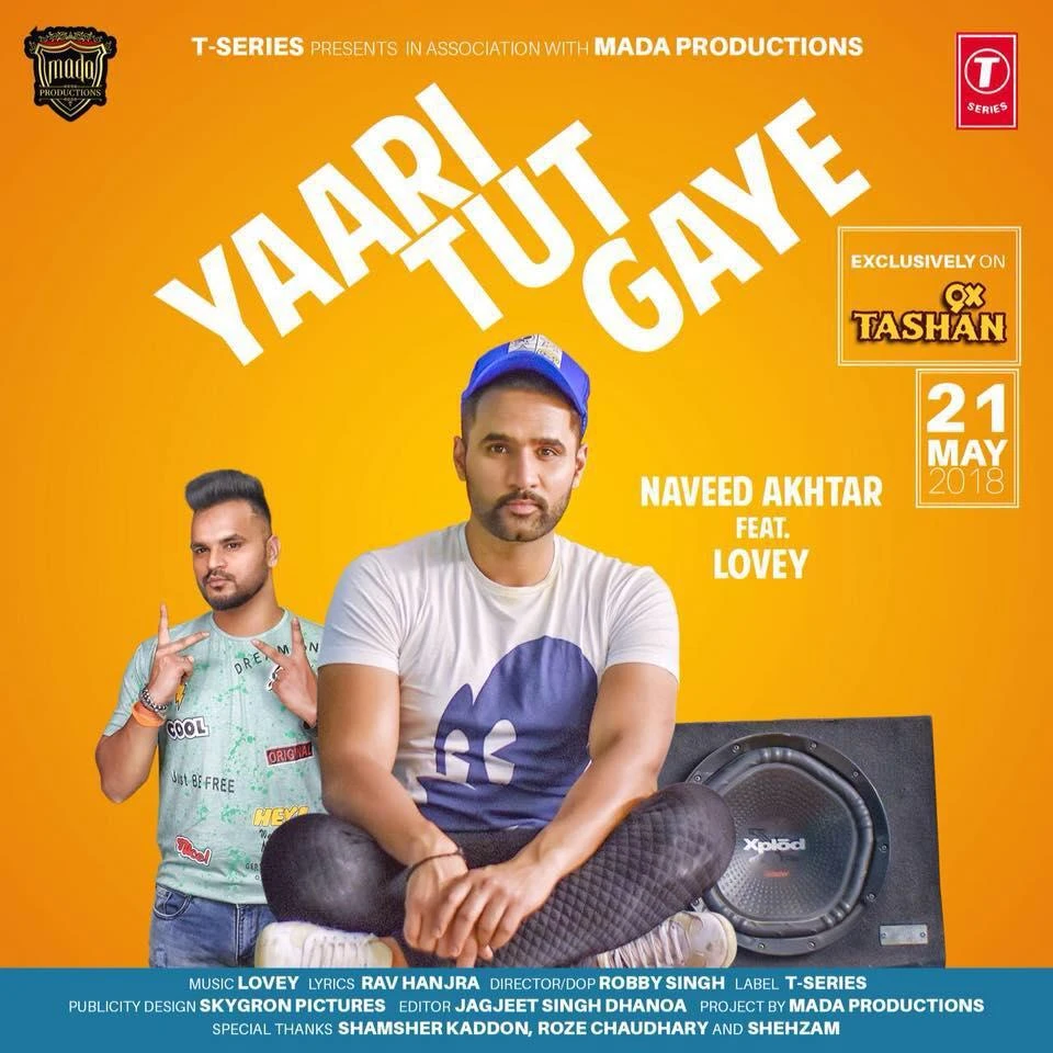 Yaari Tut Gaye Naveed Akhtar mp3 song download, Yaari Tut Gaye Naveed Akhtar full album mp3 song