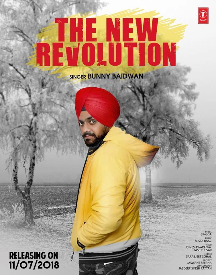 The New Revolution Bunny Baidwan mp3 song download, The New Revolution Bunny Baidwan full album mp3 song