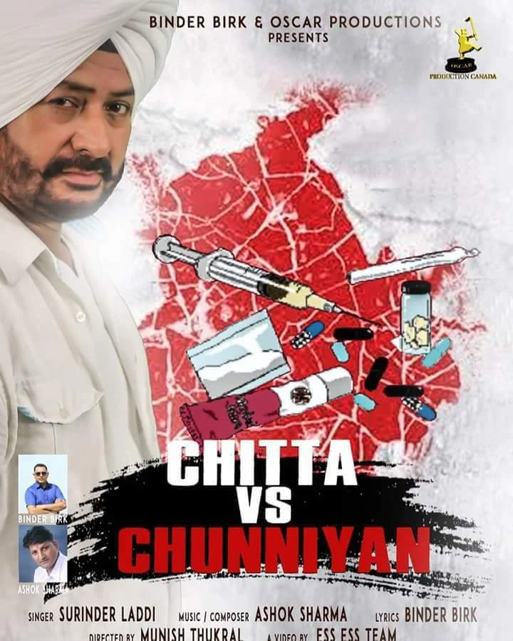 Chitta vs Chunniyan Surinder Laddi mp3 song download, Chitta vs Chunniyan Surinder Laddi full album mp3 song