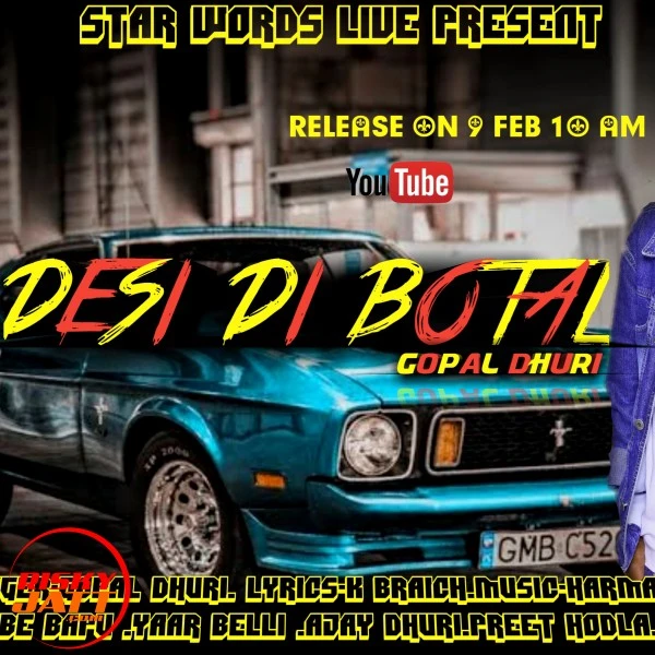 Desi Di Botal Gopal Dhuri, Preet Hodla mp3 song download, Desi Di Botal Gopal Dhuri, Preet Hodla full album mp3 song