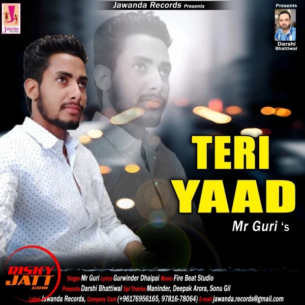 Teri Yaad Mr Guri mp3 song download, Teri Yaad Mr Guri full album mp3 song