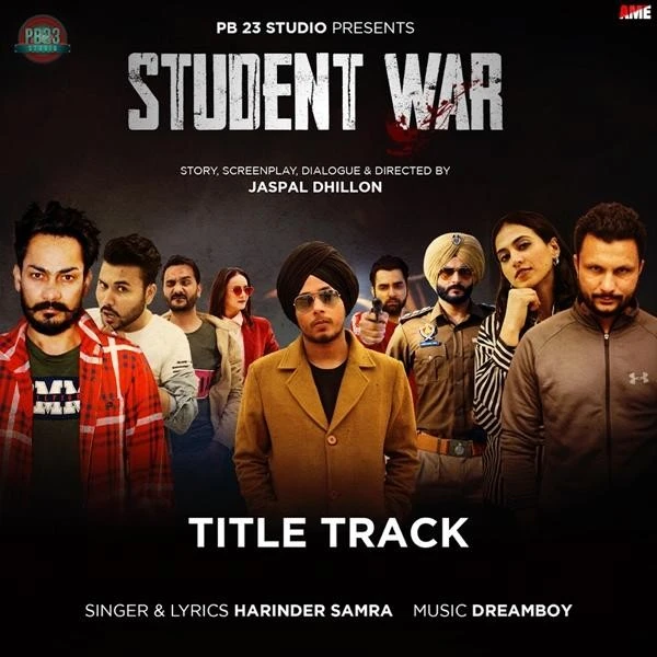 Student War Title Track Harinder Samra mp3 song download, Student War Title Track Harinder Samra full album mp3 song