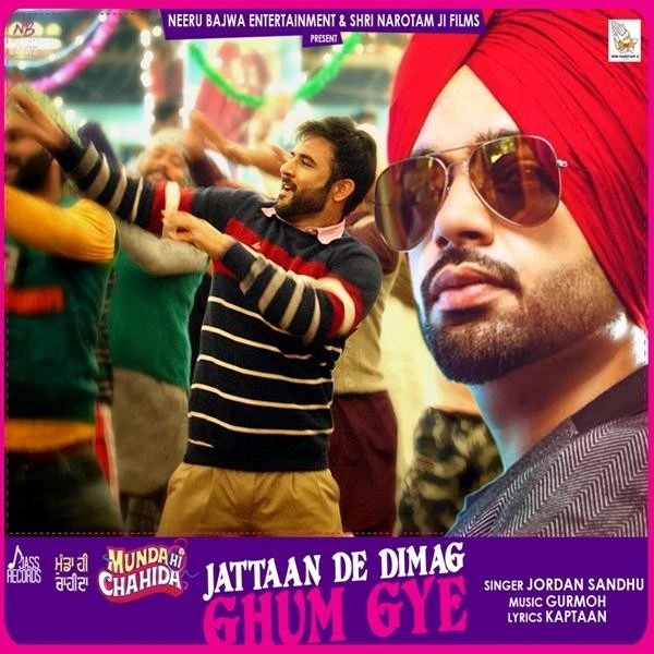 Jattaan De Dimag Ghum Gye Jordan Sandhu mp3 song download, Jattaan De Dimag Ghum Gye Jordan Sandhu full album mp3 song