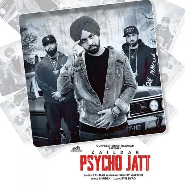 Psycho Jatt Zaildar mp3 song download, Psycho Jatt Zaildar full album mp3 song