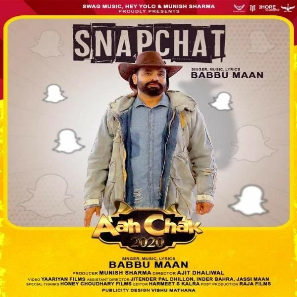 Snapchat (Aah Chak 2020) Babbu Maan mp3 song download, Snapchat (Aah Chak 2020) Babbu Maan full album mp3 song