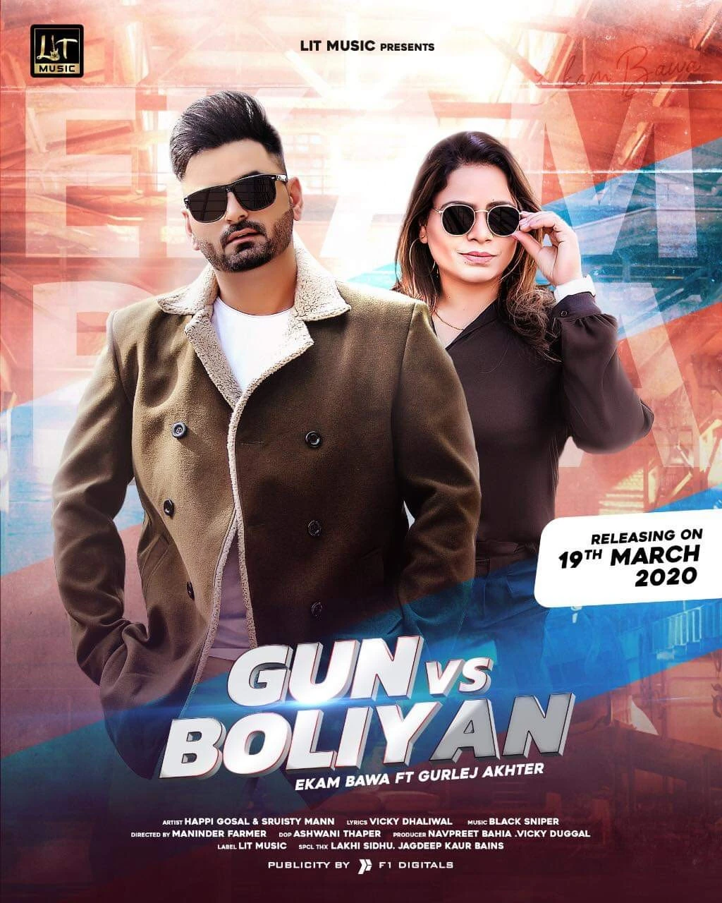 Gun vs Boliyan Ekam Bawa, Gurlej Akhter mp3 song download, Gun vs Boliyan Ekam Bawa, Gurlej Akhter full album mp3 song