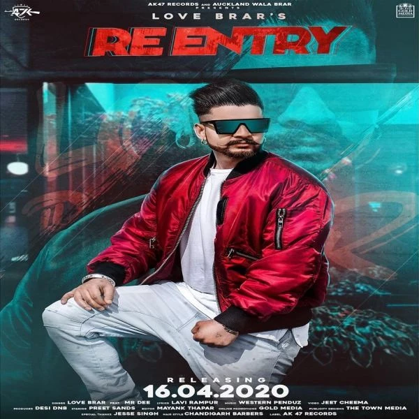 Re Entry Love Brar mp3 song download, Re Entry Love Brar full album mp3 song