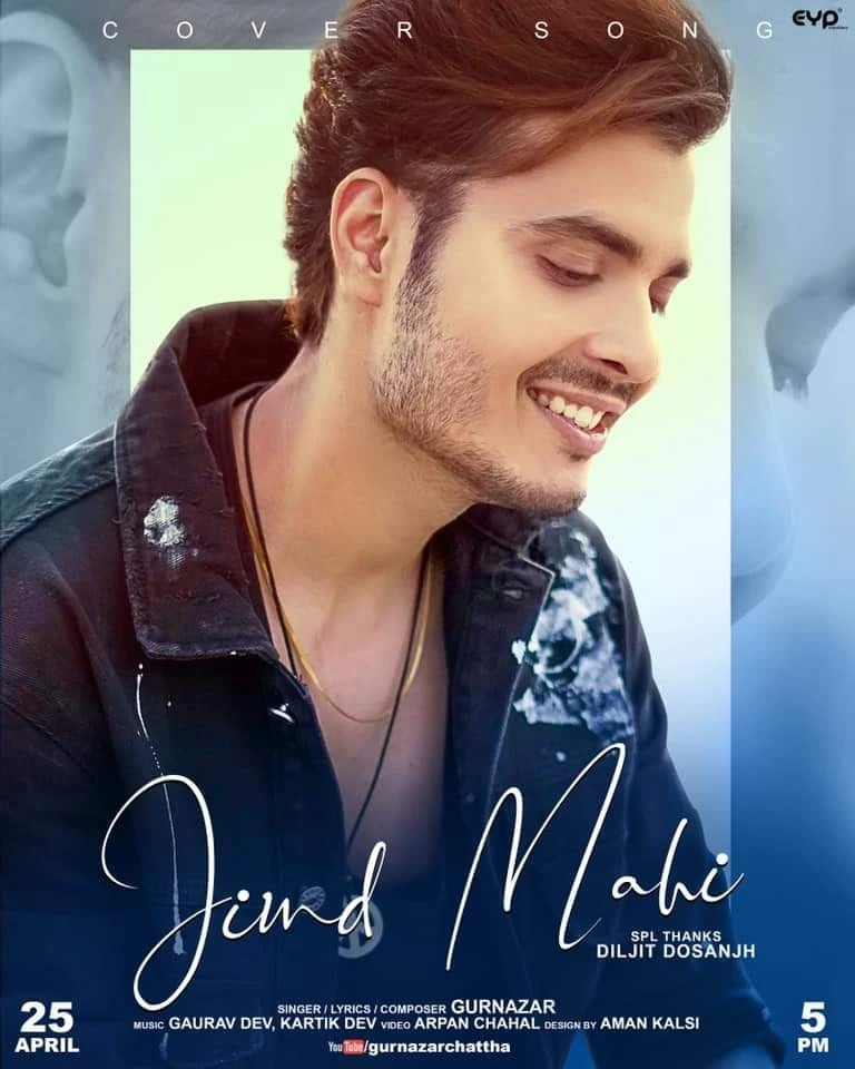 Jind Mahi (Cover Song) Gurnazar mp3 song download, Jind Mahi (Cover Song) Gurnazar full album mp3 song