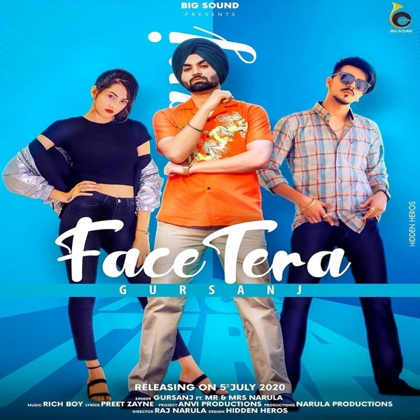 Face Tera Gursanj mp3 song download, Face Tera Gursanj full album mp3 song