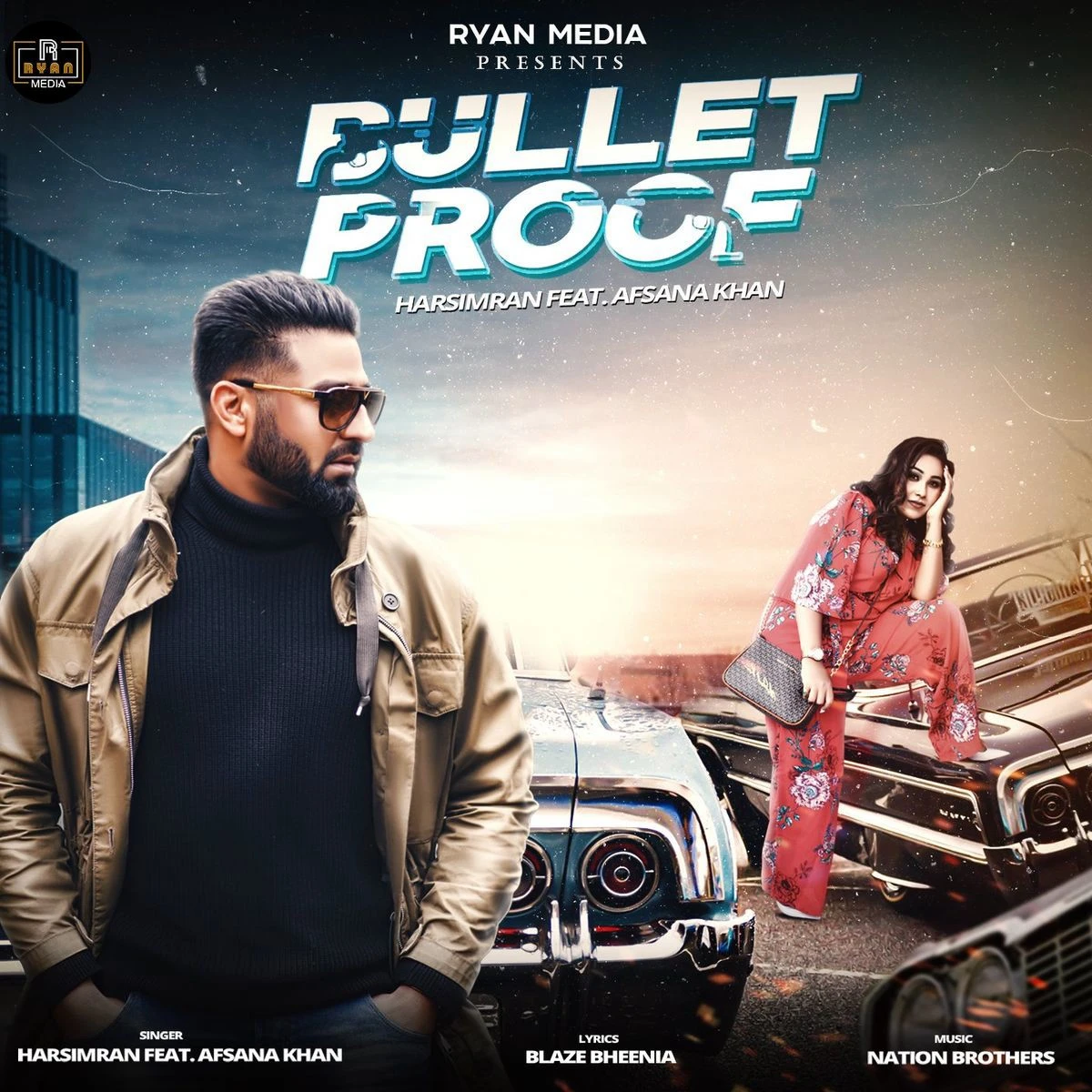 Bulletproof Harsimran, Afsana Khan mp3 song download, Bulletproof Harsimran, Afsana Khan full album mp3 song