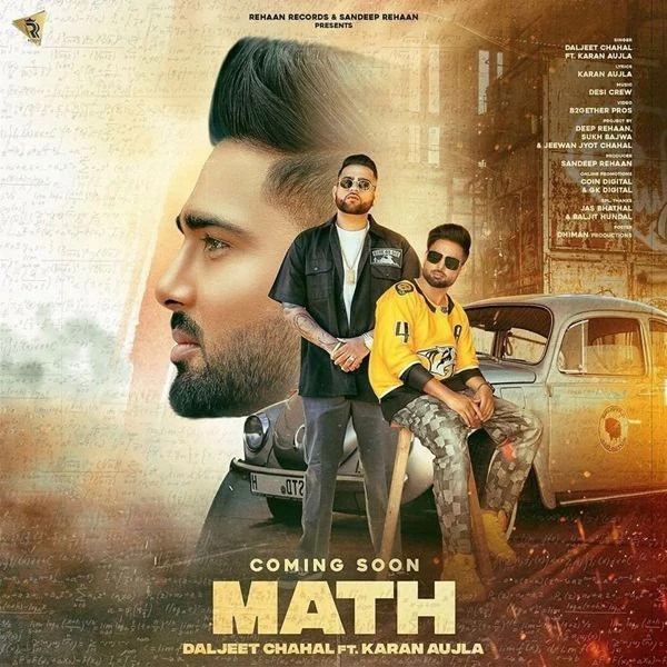 Math Karan Aujla, Daljeet Chahal mp3 song download, Math Karan Aujla, Daljeet Chahal full album mp3 song