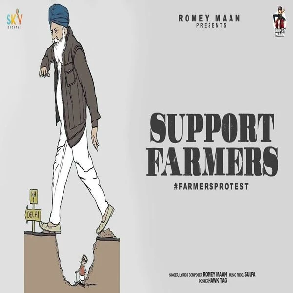Support Farmers Romey Maan mp3 song download, Support Farmers Romey Maan full album mp3 song