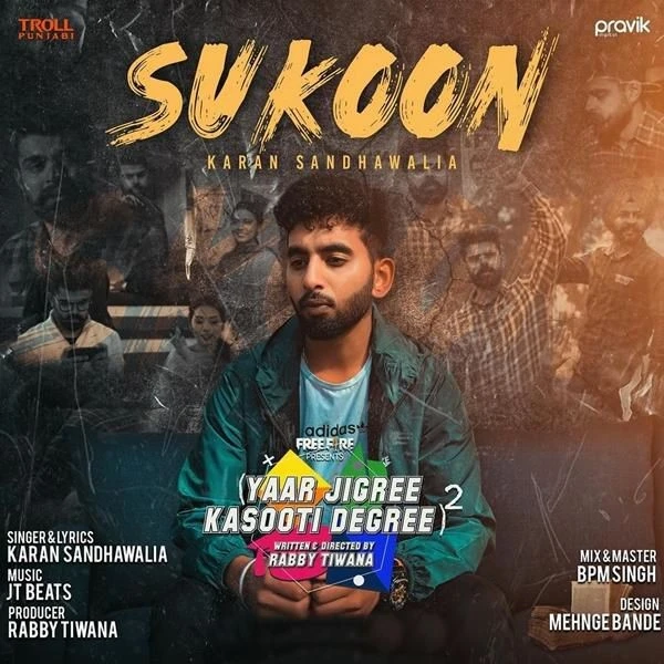 Sukoon Karan Sandhawalia mp3 song download, Sukoon Karan Sandhawalia full album mp3 song