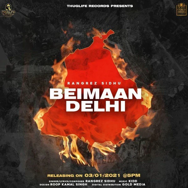 Beimaan Delhi Rangrez Sidhu mp3 song download, Beimaan Delhi Rangrez Sidhu full album mp3 song