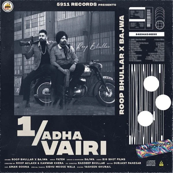 1 Adha Vairi Roop Bhullar, Bajwa mp3 song download, 1 Adha Vairi Roop Bhullar, Bajwa full album mp3 song