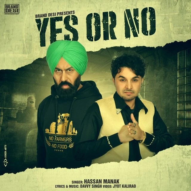 Yes Or No Hassan Manak mp3 song download, Yes Or No Hassan Manak full album mp3 song
