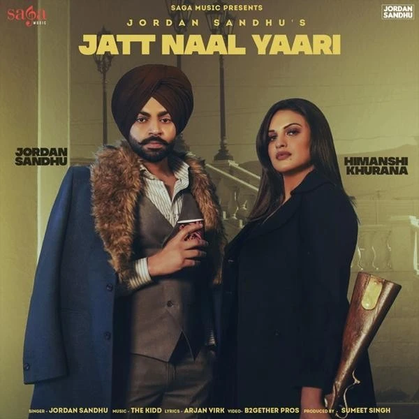 Jatt Naal Yaari Jordan Sandhu mp3 song download, Jatt Naal Yaari Jordan Sandhu full album mp3 song
