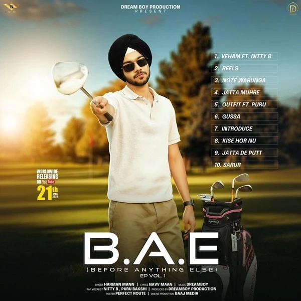 Outfit Harman Mann, Pura Bakshi mp3 song download, B.A.E Harman Mann, Pura Bakshi full album mp3 song