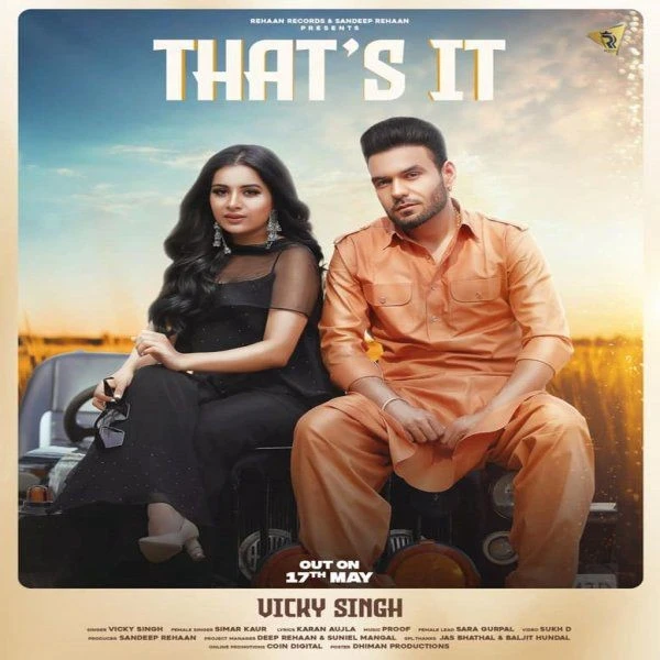Thats it Simar Kaur, Vicky Singh mp3 song download, Thats it Simar Kaur, Vicky Singh full album mp3 song