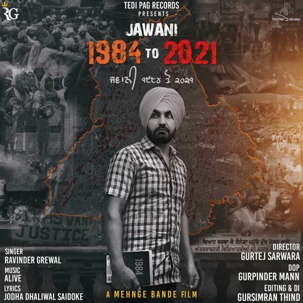 Jawani 1984 To 2021 Ravinder Grewal mp3 song download, Jawani 1984 To 2021 Ravinder Grewal full album mp3 song
