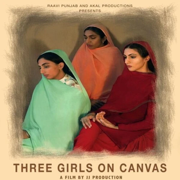 Three Girls On Canvas Harf kaur mp3 song download, Three Girls On Canvas Harf kaur full album mp3 song