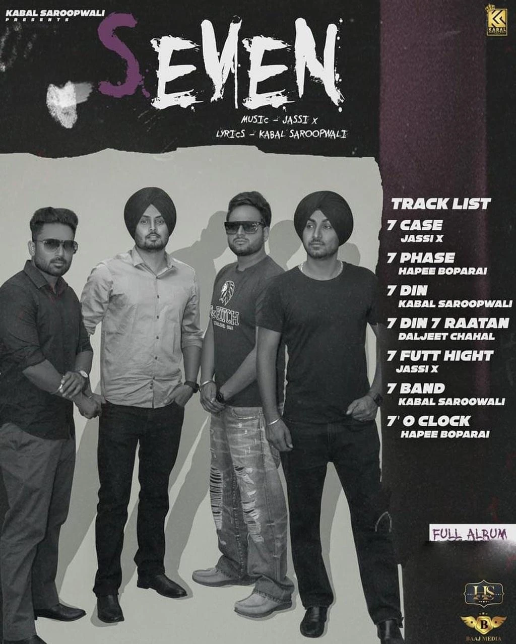 7 Futt Hight Jassi X mp3 song download, Seven Jassi X full album mp3 song