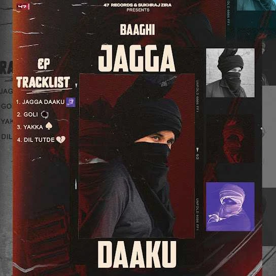 Yaka Baaghi mp3 song download, Jagga - EP Baaghi full album mp3 song