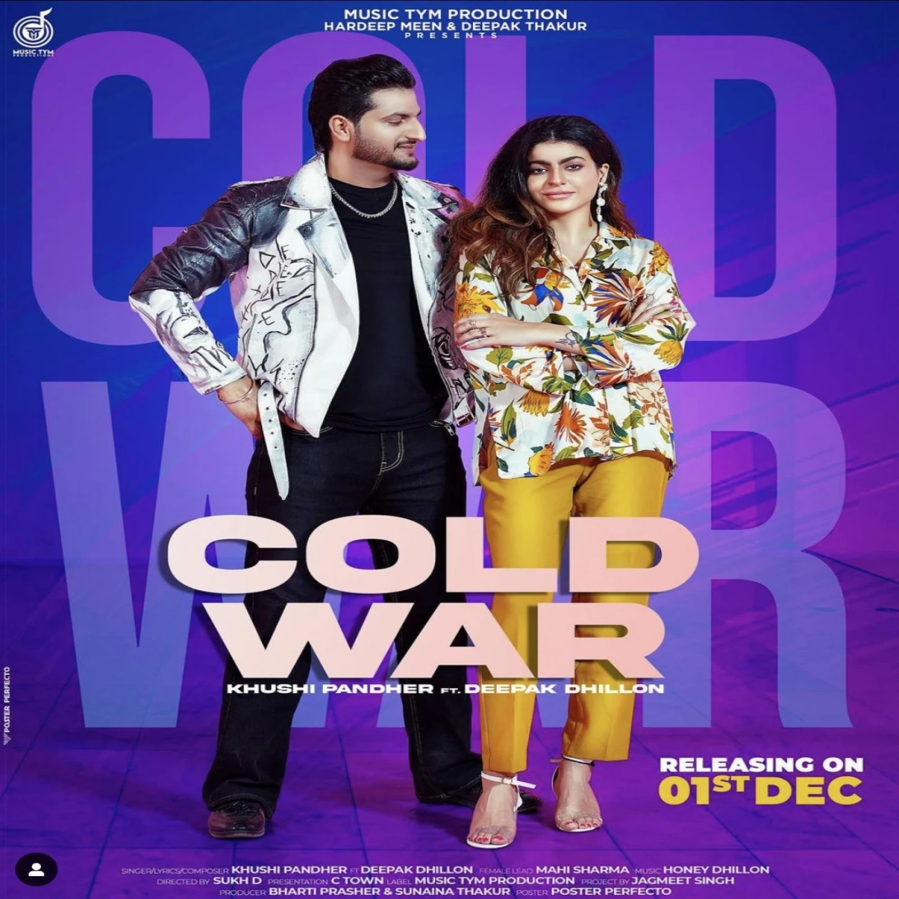 Cold War Khushi Pandher, Deepak Dhillon mp3 song download, Cold War Khushi Pandher, Deepak Dhillon full album mp3 song