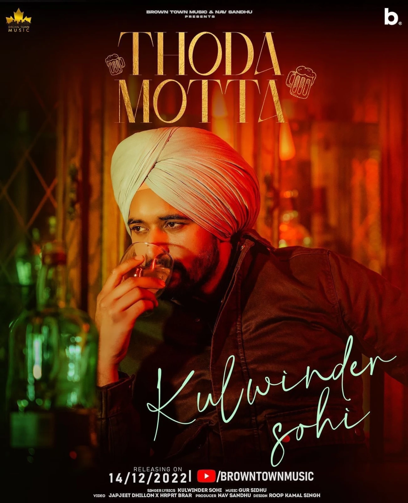 Thoda Motta Kulwinder Sohi mp3 song download, Thoda Motta Kulwinder Sohi full album mp3 song