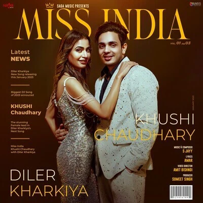 Miss India Diler Kharkiya mp3 song download, Miss India Diler Kharkiya full album mp3 song