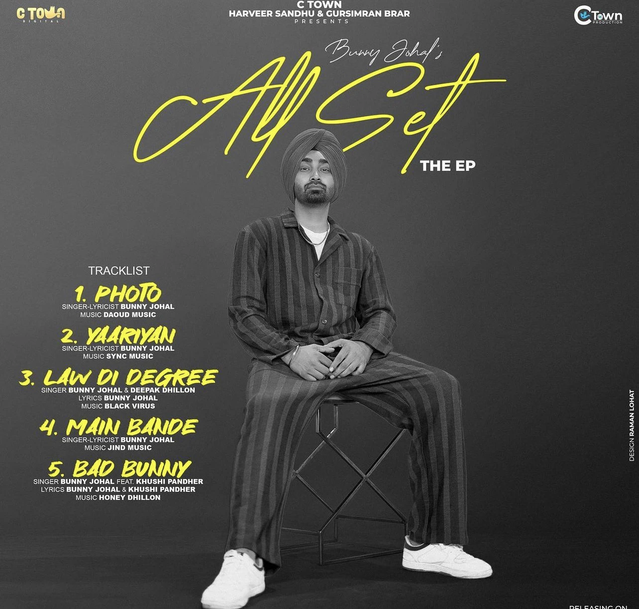 Bad Bunny Bunny Johal mp3 song download, All Set Ep Bunny Johal full album mp3 song