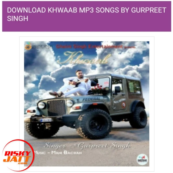 Khwaab Gurpreet Singh mp3 song download, Khwaab Gurpreet Singh full album mp3 song