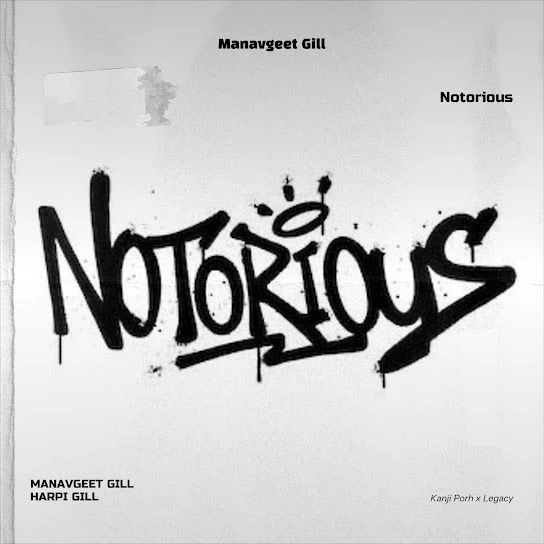 Notorious Manavgeet Gill mp3 song download, Notorious Manavgeet Gill full album mp3 song