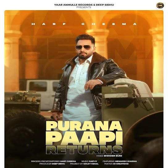 Purana Paapi Returns Harf Cheema mp3 song download, Purana Paapi Returns Harf Cheema full album mp3 song