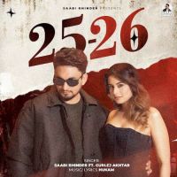 25-26 Saabi Bhinder mp3 song download, 25-26 Saabi Bhinder full album mp3 song